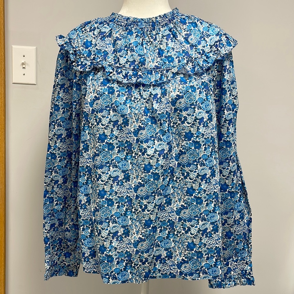 J. Crew Liberty Fabrics Blouse